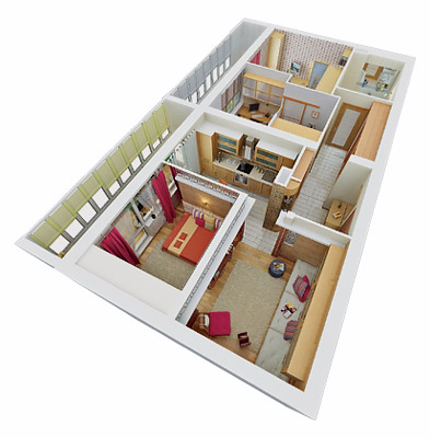 Пять дизайн-проектов квартир в панельном доме серии И-700А