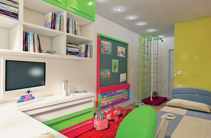 5 дизайн-проектов детских в типовых домах 