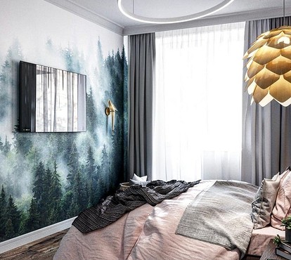 Фотообои в спальню (60 фото): идеи для дизайна интерьеров, отделка стен