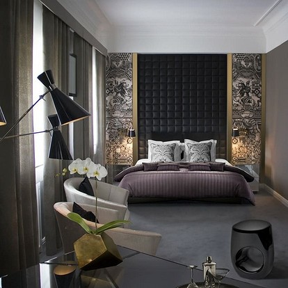Дизайн стен в спальне: 15 необычных идей и 69 ярких примеров