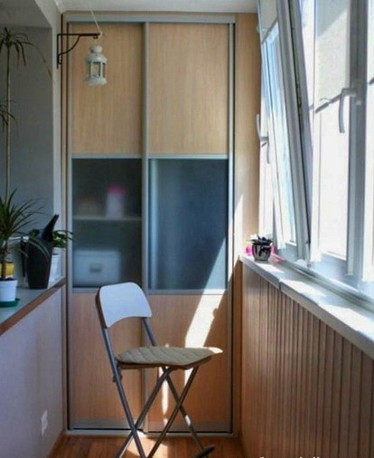 Шкаф на балкон — лучшие идеи размещения шкафа в интерьере балкона или лоджии (115 фото)