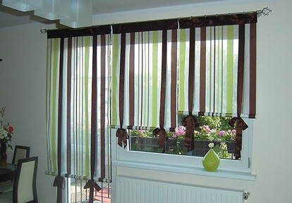 Шторы для окна с балконной дверью