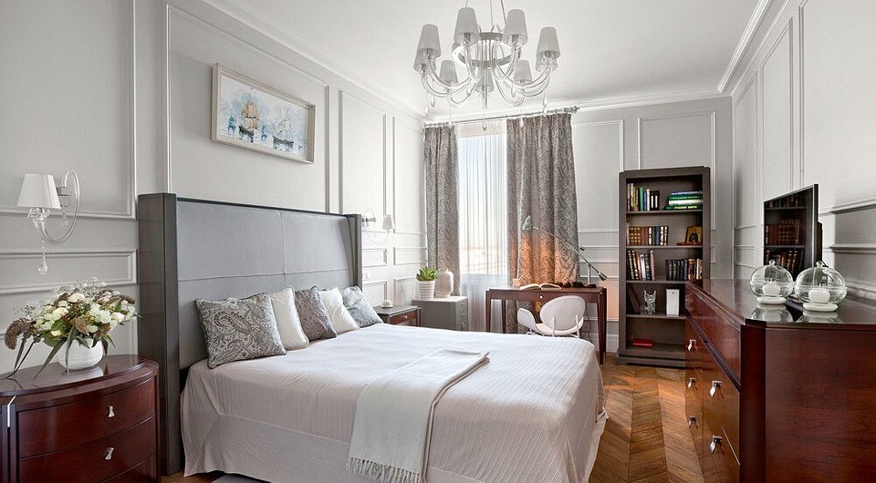 Дизайн спальни в классическом стиле. 26 фото интерьеров