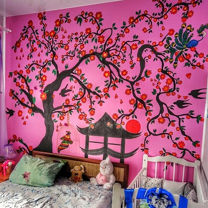 Чем украсить стены детской комнаты: лучшие фотопримеры