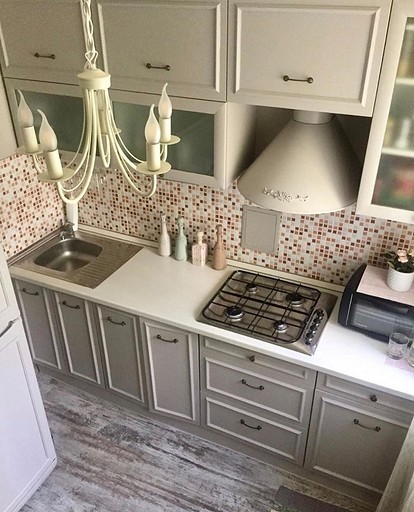 До и после: 8 кухонных гарнитуров, которые обновили своими руками | irhidey.ru