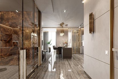 Дизайн-проект интерьера премиум класса для квартиры в Москве – дизайн-бюро BELLARDO