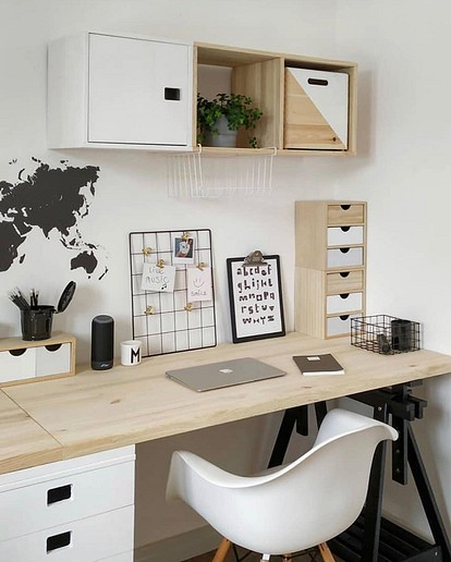 My Space: Как оформить рабочее место дома, чтобы за ним хотелось учиться