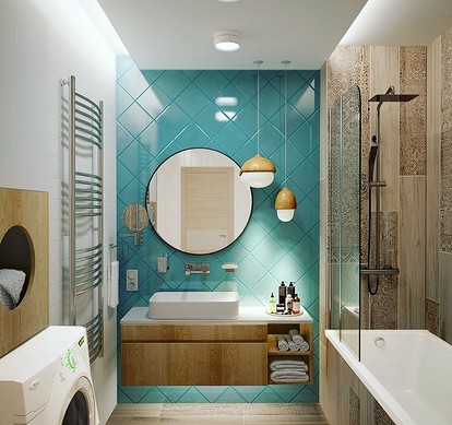 50+ идей || Стильная ванная комната 2020 (фото, решения)
