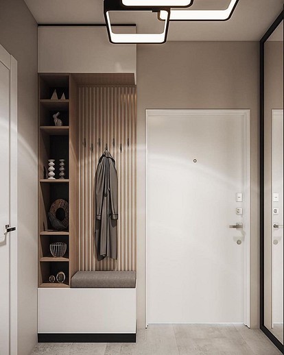 Дизайн прихожей 4 кв. м: отделка, освещение и мебель в коридоре 4 кв. м