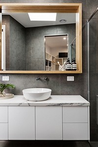 6 советов по оформлению ванной комнаты в серо-белом цвете и 80 примеров на фото