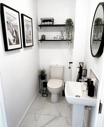 Дизайн маленького туалета: секреты стильного и практичного обустройства / Блог E27