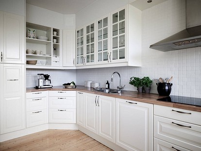 Кухня-гостиная в скандинавском стиле: 50+ примеров в дизайнерских проектах