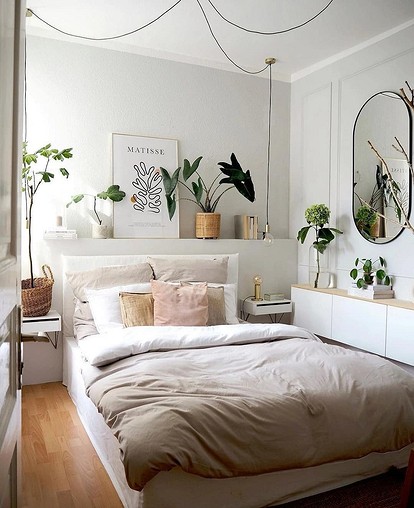 Дизайн спальни 10 кв. м: Современные идеи для маленькой комнаты! ФОТО