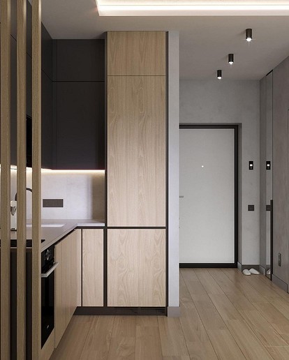 Дизайн-проекты для двухкомнатных квартир площадью 41 кв.м.