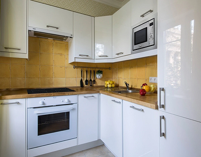 Дизайн проекты компактных кухонь 8 кв. м - реальные фото интерьеров от азинский.рф