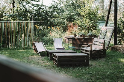 Патио на даче: 60 фото-идей уютного уголка для отдыха