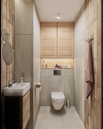 7 Идей Дизайна Туалета 2 кв.м без ванной в квартире и 92 фото ремонта