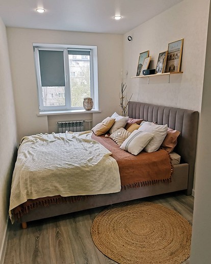 Дизайн спальни в обычной квартире (38 фото)