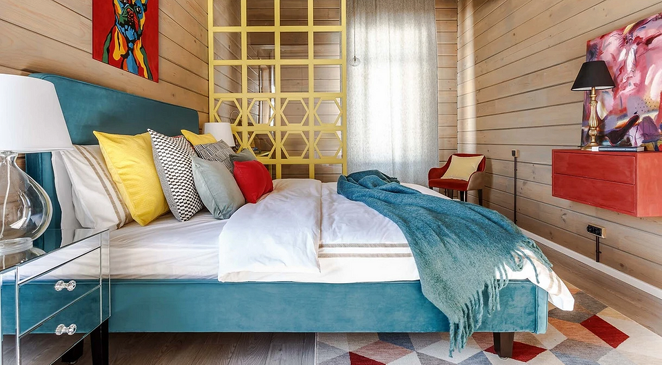 Гостиная и спальня в одной комнате: идеи дизайна интерьера, фото идеи