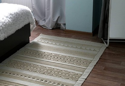 Напольный коврик своими руками: 5 вариантов изготовления ковриков