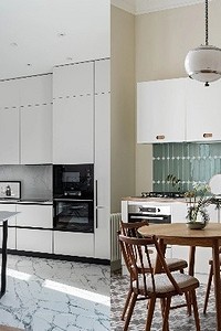 Cтолешница для белой кухни: 4 универсальных цвета и 6 популярных материалов (98 фото)