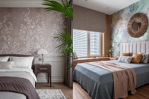 Какие обои для спальни выбирают дизайнеры? 6 потрясающих примеров