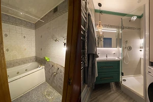 До и после: 7 ванных комнат от дизайнеров, которые теперь не узнать