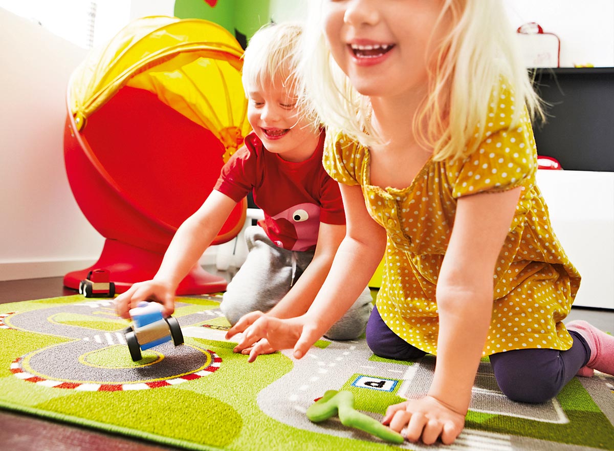 Как выбрать ковер в детскую комнату, какие ковры лучше для ребенка