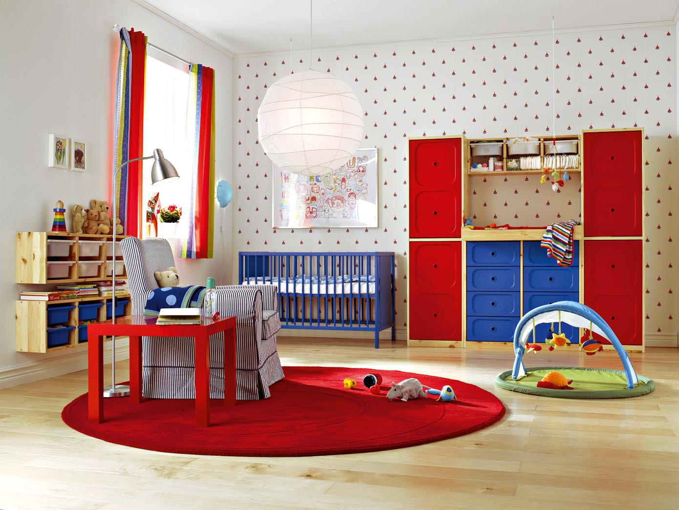 Детская комната в серых тонах