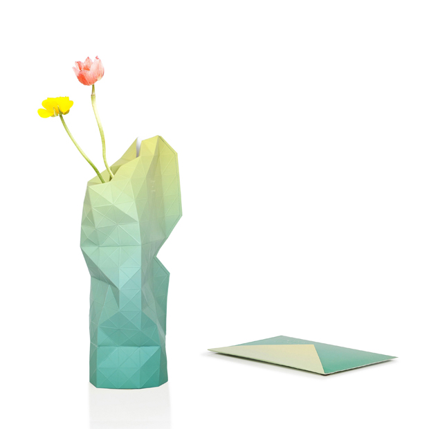 Бумажный пакет-ваза