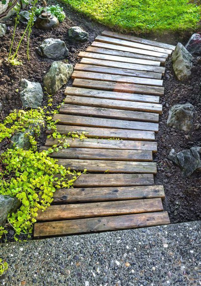 Монтируем деревянные садовые дорожки: просто, быстро, навсегда - Видео - Журнал - FORUMHOUSE