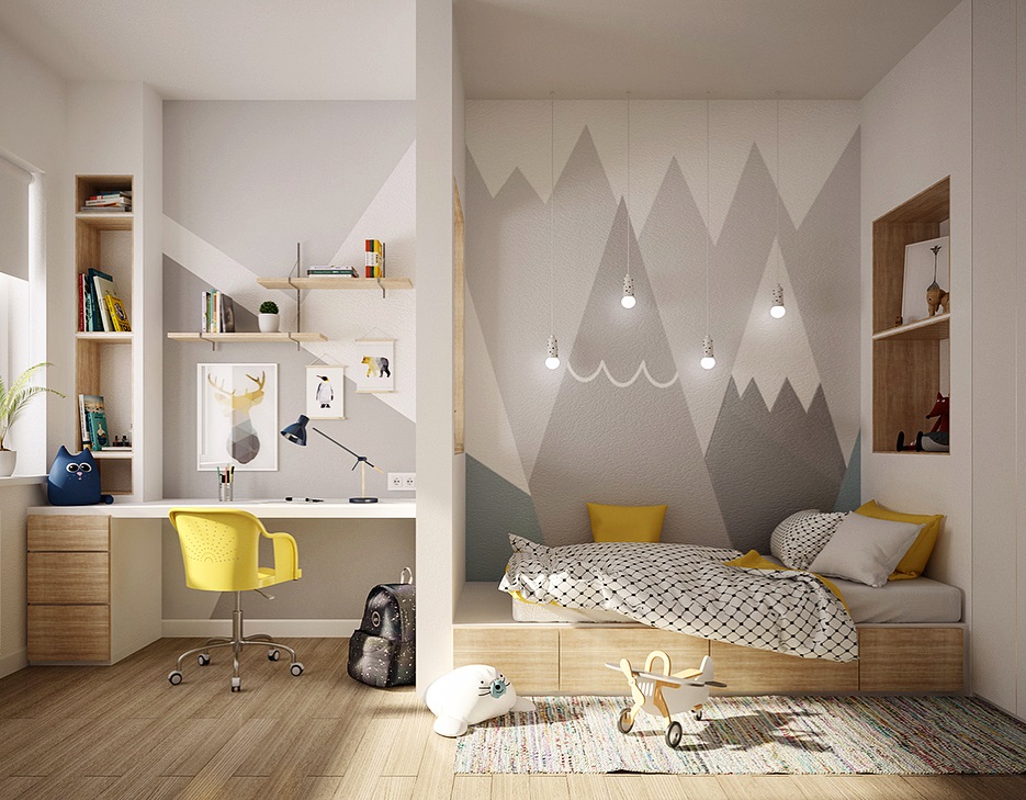 Зонирование и дизайн спальни-гостиной на 20 кв. метров: создаем уютный интерьер комнаты