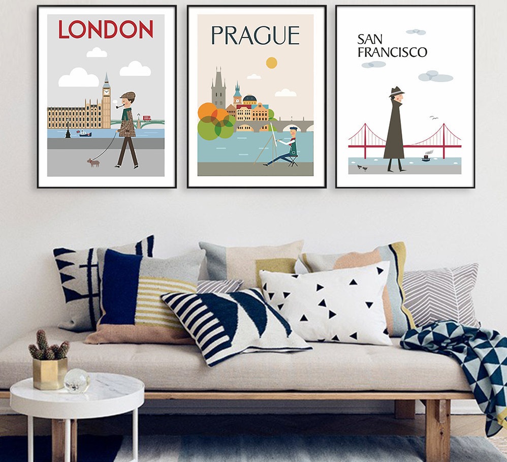 Постеры с городами