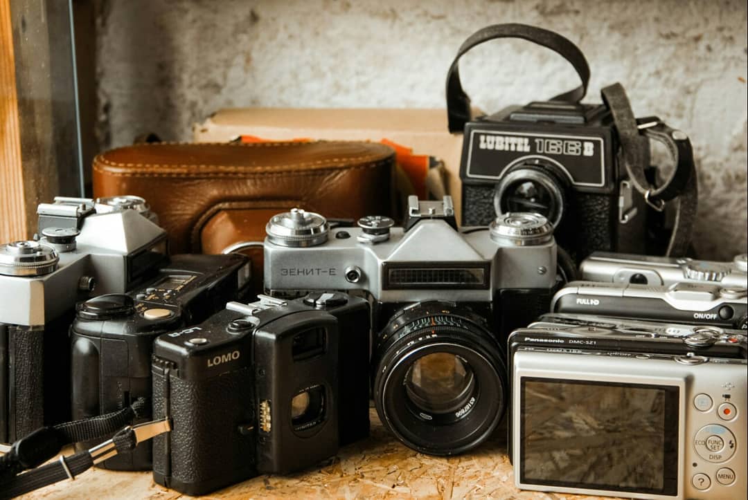 Фотоаппараты старые